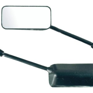 Bike It Long Black Universal F1 Mirrors