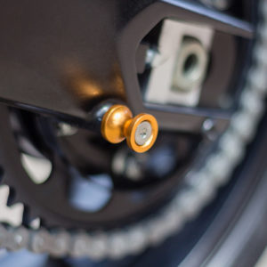 Bike It Gold 6mm 1 Pitch Paddock Stand Bobbins