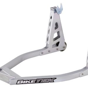 BikeTek Aluminium Rear Box Section Paddock Stand – Sliver