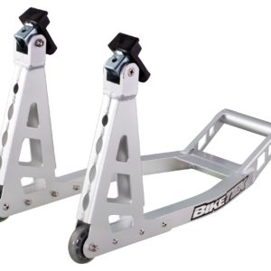 BikeTek Aluminium Box Section Front Paddock Stand – Sliver