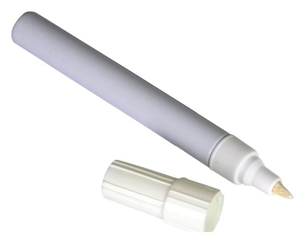 Bike It White Tyre Marker Pen With Chisel Nib