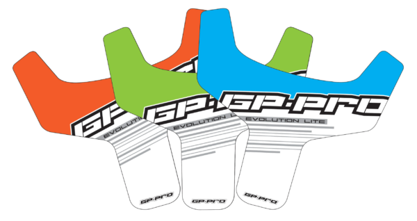 Black Chest Plate Sticker For GP-Pro Body Armour