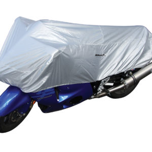 Bike It Motorcycle Top Cover – Silver – Medium Fits Up To 600cc