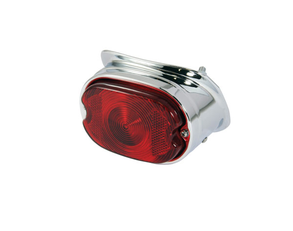 Bike It Custom Chrome Universal Rear Light