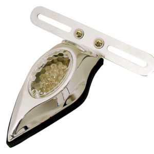 Bike It Cobra Head LED Rear Light With Clear Lens