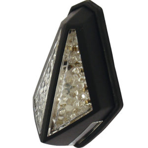 Bike It Blaze Black LED Rear Light With Clear Lens