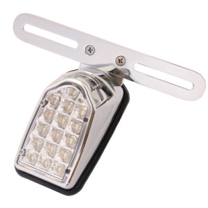 Bike It Mini Tombstone LED Rear Light With Clear Lens