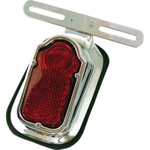 Bike It Tombstone Universal Rear/Brake Light With Number Plate Illumination