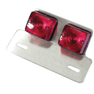 Bike It Original Twin Square Universal Rear Light