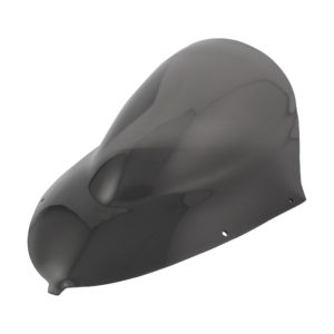 Airblade Light Smoked Double Bubble Screen – Kawasaki ER-6F 06-08