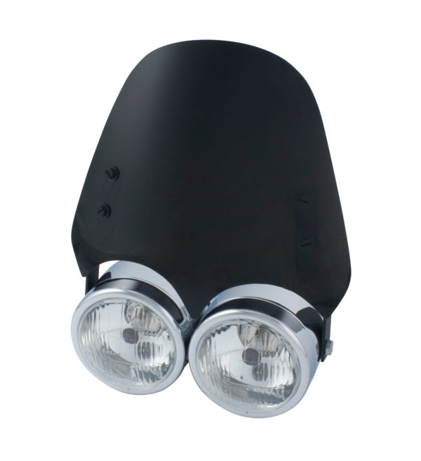 Airblade Dark Smoked Screen For Dominator Headlight With Fitting Kit