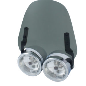 Airblade Light Smoked Screen For Dominator Headlight With Fitting Kit