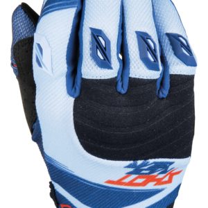 Shot Contact Claw Blue/Red Adult Gloves – 9