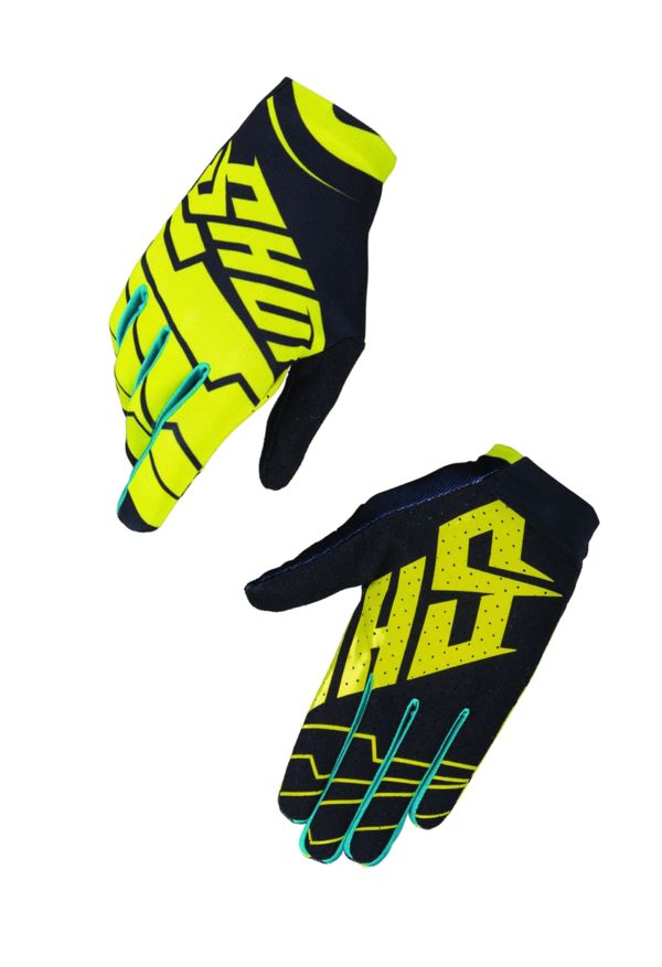 Shot Skin Yellow Adult Gloves - 8