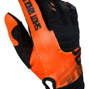 Shot Contact Venom Neon Orange Adult Gloves – 8
