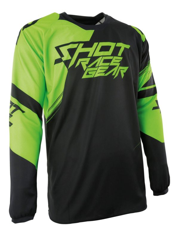 Shot Contact Claw Green Adults MX Jersey - Small