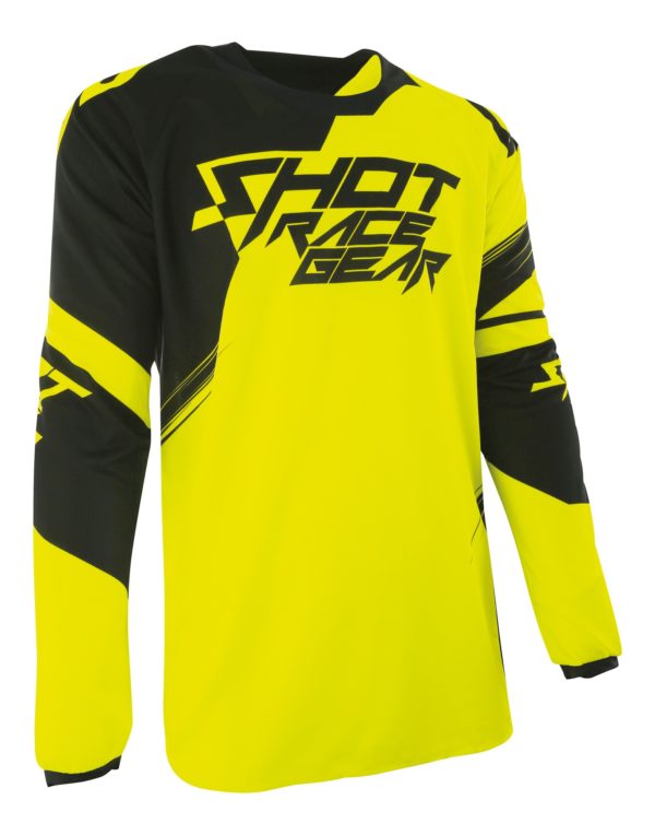 Shot Contact Claw Yellow Adults MX Jersey - Small