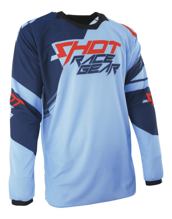 Shot Contact Claw Blue Adults MX Jersey - Small