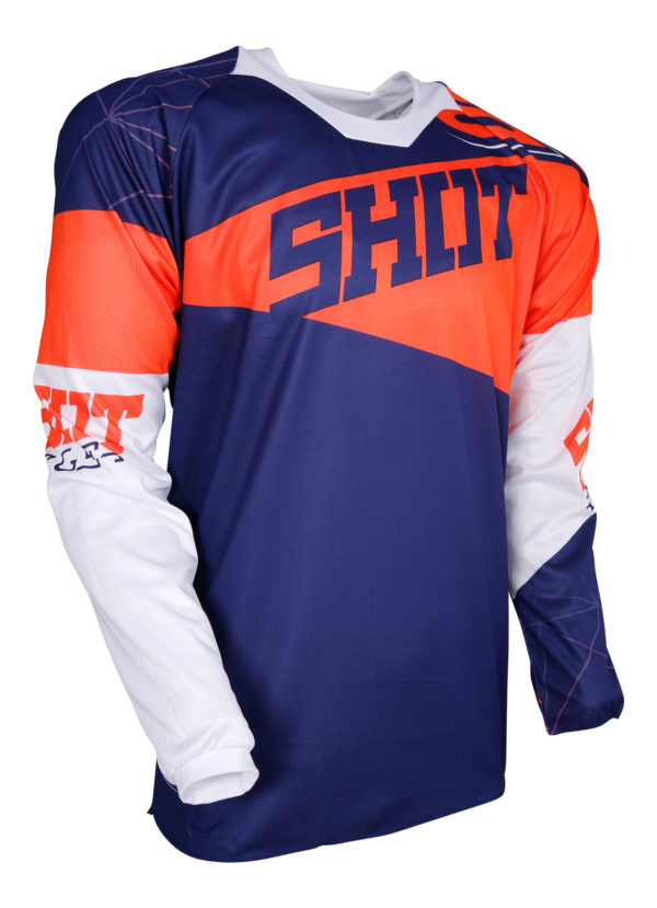 Shot Contact Infinite Orange Adults MX Jersey - Small