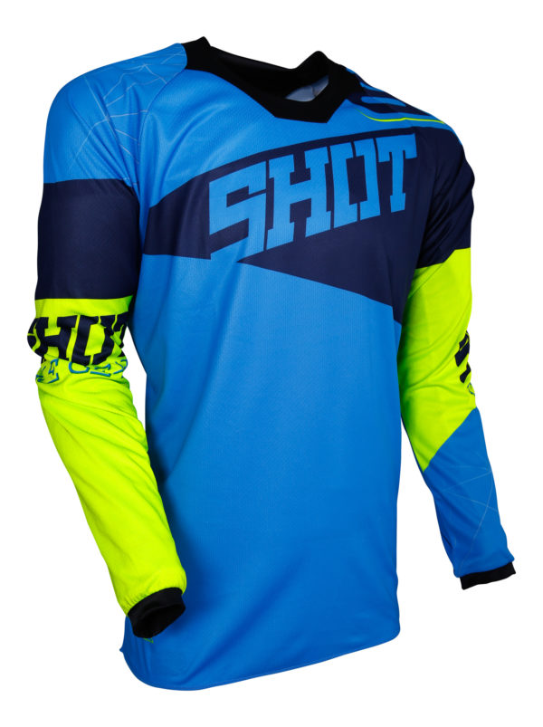 Shot Contact Infinite Blue Adults MX Jersey - Small