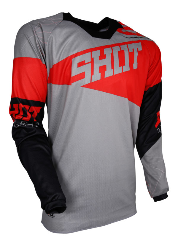 Shot Contact Infinite Red Adults MX Jersey - Small