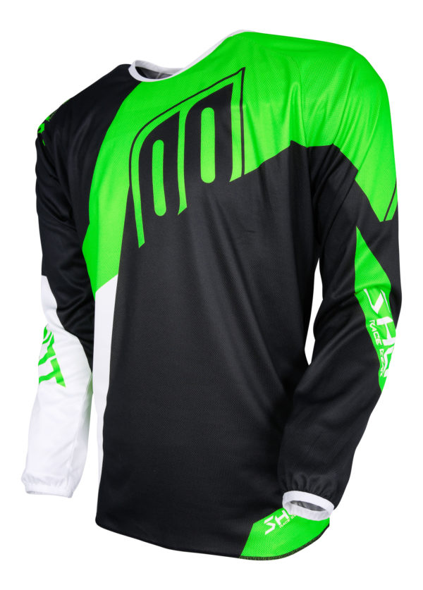 Shot Devo Alert Green Adults MX Jersey - Small