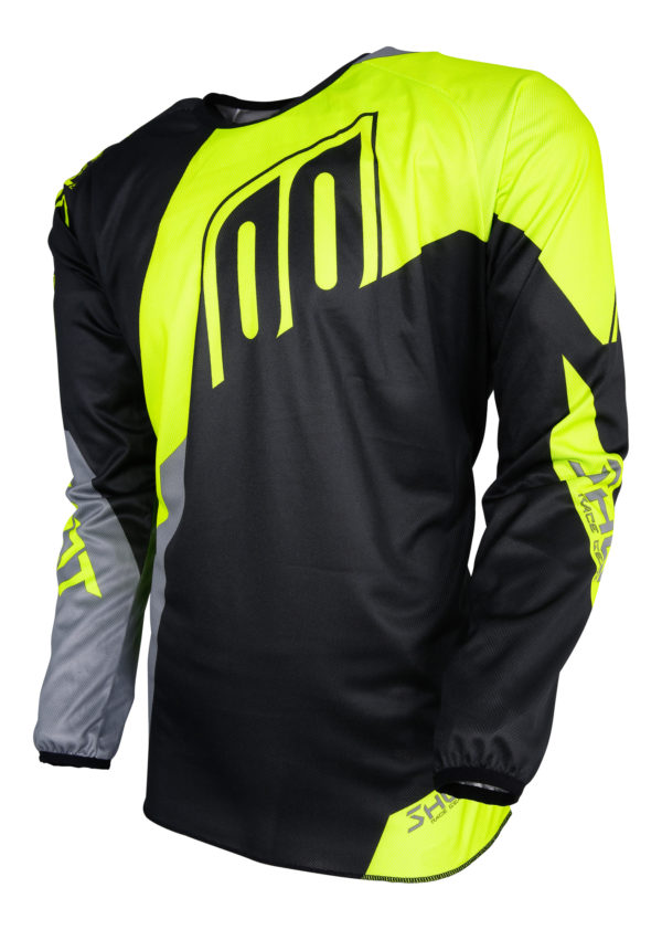 Shot Devo Alert Yellow Adults MX Jersey - Small