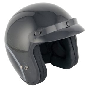 Stealth HD320 Speedo Adult Open Face Helmet – Black – Small