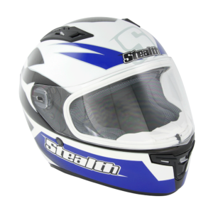 Stealth HD117 GP Replica Adult Full Face Helmet – Blue – Small