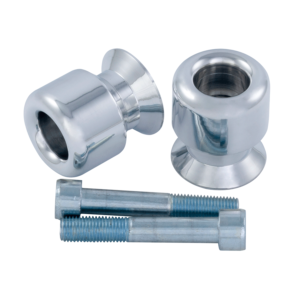 BikeTek 10mm 1.25 Pitch Aluminium Swing-Arm Sliders Kawasaki Type With Spacers