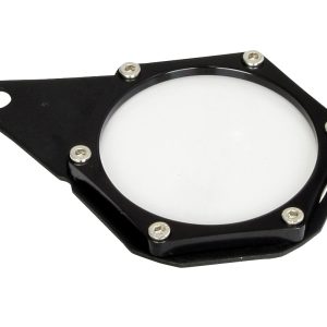 Bike It Tax Disc Holder Anodised Hexagon Black