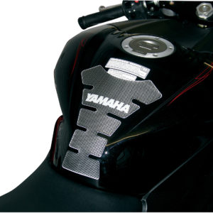 Bike It Carbon Effect Logo Spine Tank Pad – Yamaha