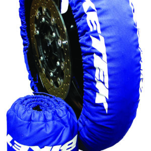 BikeTek Tyre Warmer Set for 120/70-17 (Front) and 180/55-17 (Rear) tyres with UK 3 Pin Plug