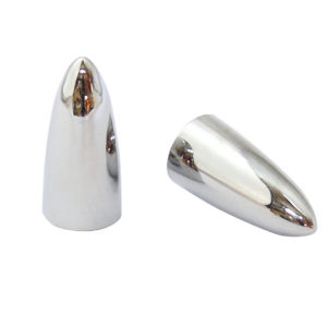 Bike It Bullet Valve Caps – Chrome