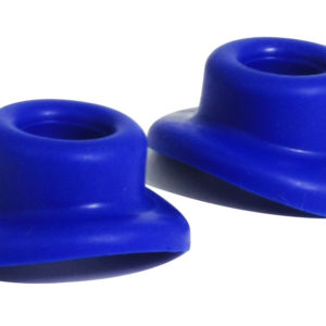 Bike It Rubber Valve Seals Blue (Pair)