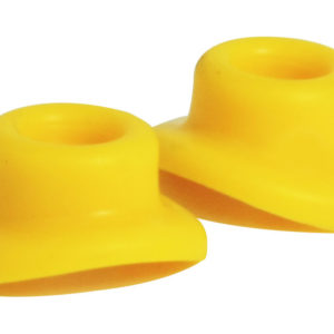 Bike It Valve Seals Yellow (Pair)
