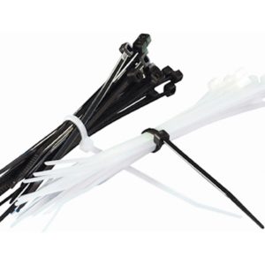 Bike It Cable Ties 7″ Long Black 20 Pieces