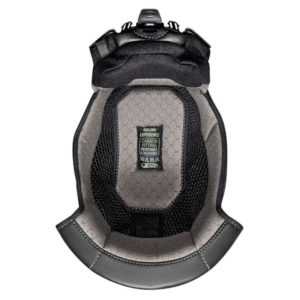 NOLAN X-552 UC CHK PAD GRY-BLK