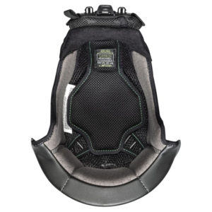 NOLAN X-1005 UC CHEEK PADS GREY-BLACK