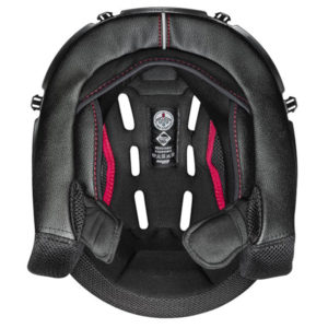 NOLAN N90-3 INTERIOR BLACK-RED