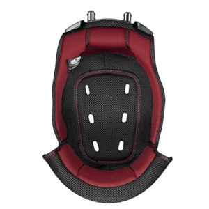 NOLAN N60-6 CHEEK PADS BLACK-RED