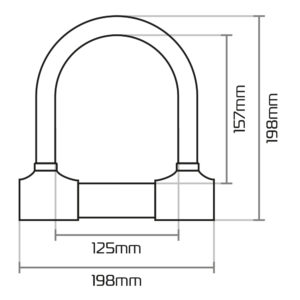 Oxford Alarm-D 200mmL x 196mmW x 16mm
