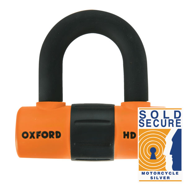 Oxford HD Max 14mm Disk Lock Orange