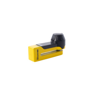 Oxford Titan 10mm Pin Disc Lock Yellow incl. Pouch