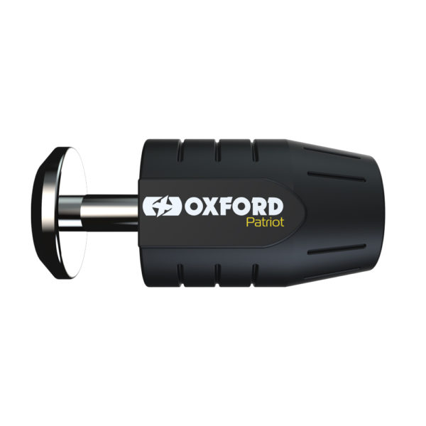Oxford Patriot 14mm Padlock Black ext. Pin - unpackaged BOM
