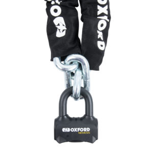 Oxford Nemesis Chain Lock 16mm x 1.2m